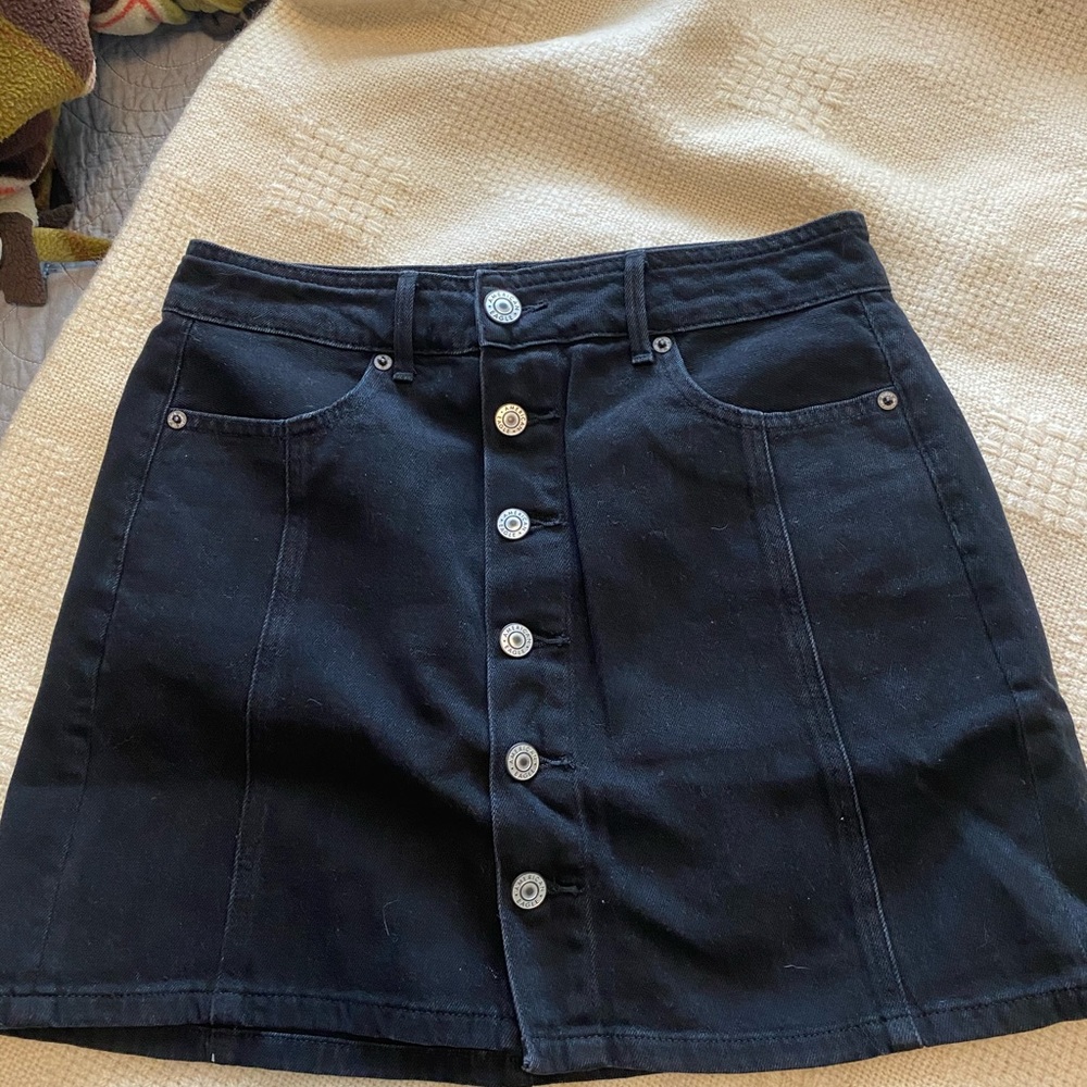 American eagle denim skirt